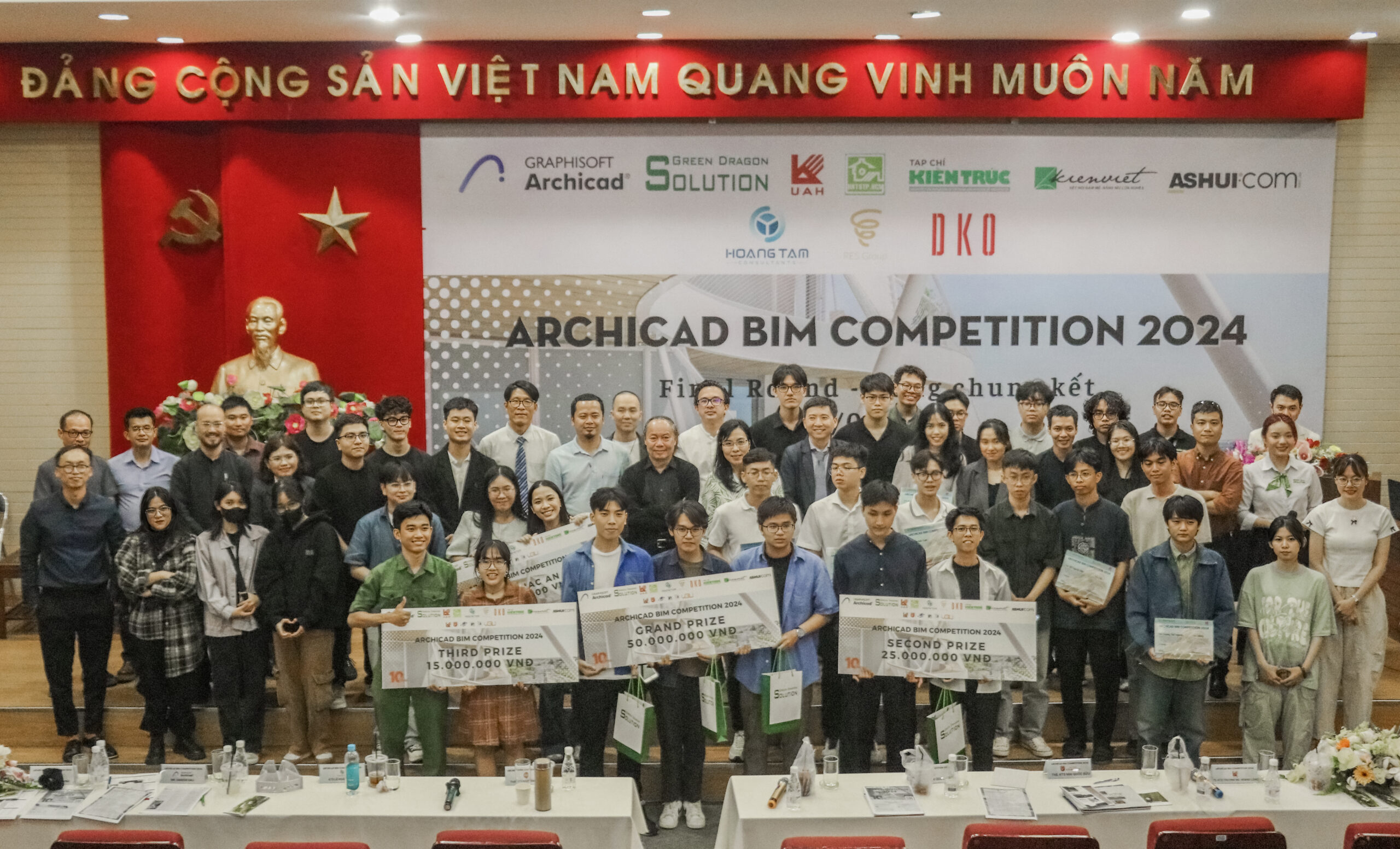 Kết quả chung kết Archicad BIM 2024 3