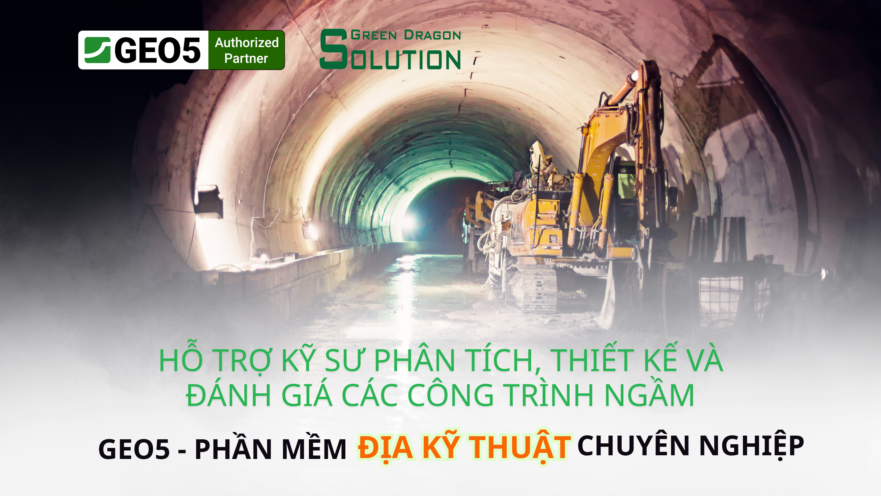 GEO5 hỗ trợ thiết kế công trình ngầm như thế nào?